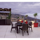 Wickerlook 5 Piece Dining Set
