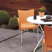 Romeo Stacking Dining Arm Chair
