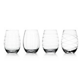 Medallion 17 oz. Stemless Goblet (Set of 4)