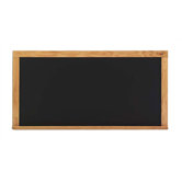 canDeluxe Steel-Rite Chalkboards - Oak Frame