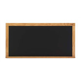 Deluxe Steel-Rite Chalkboards - Oak Frame