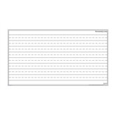 Magnetic Dry-Erase Teaching Aides Mat - Penmanship Lines 40"H x 70"W x .1"D