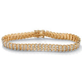Round Cut Diamond Tennis Bracelet