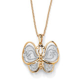 Filigree Butterfly Pendant