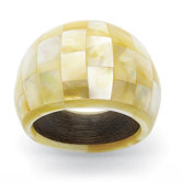 Mother-Of-Pearl Statement Ring