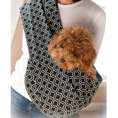 Metro Black Pet Sling