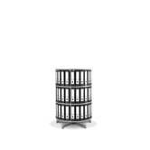 Spin-N-File 3-Tier Rotary Binder Storage Carousel
