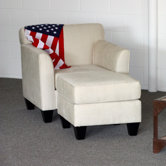Park Chair and Ottoman