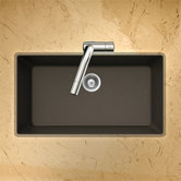 Montano Series Undermount Large Single Bowl Sink