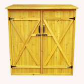 Wood Lean-To Shed