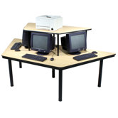 Economy 3 Station Multi-User Work Station
