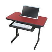 Semi-Recessed Computer Desk for Flat Panel Monitors