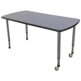 Adjustable Height Utility Table
