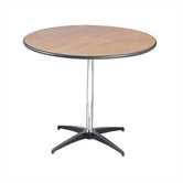 36"  x 30" Round Pedestal Table