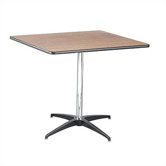 36" Square Pedestal Table