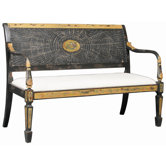 Painted Settee Bench