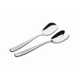 New Look 2 Piece Salad Set in Matt Brushed