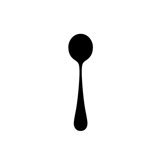 Blues Soup Spoon in Mirror