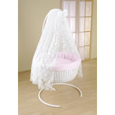 Flora Rondo Hanging Crib in Pink