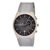 Mesh Men's Crystal Watch