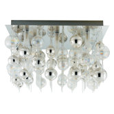 Morfeo 9 Light Semi Flush Ceiling Light