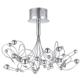 Othello 10 Light Semi Flush Ceiling Light