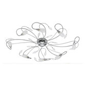 Gerbera 8 Light Semi Flush Ceiling Light