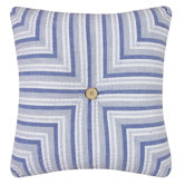 Nantucket Dream Striped Quilt Pillow