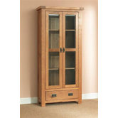 Buckingham Oak Display Cabinet