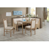 Eckbankgruppe "Samba" in Beige / Noce