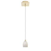 1 Light Square Canopy Salzburg Pendant