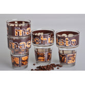 4-tlg. Becher Set "Brownie"