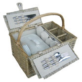 4 Person Hamper Picnic Basket