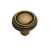 Sonnet Knob in Diustressed Antique Gold