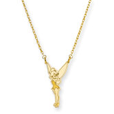 Gold-plated SS Disney 18inch Tinker Bell Necklace