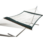 Deluxe Soft Sides Rope Hammock