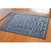 Aqua Shield World Wide Welcome Mat