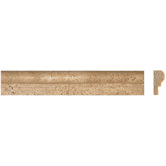 1" x 2" x 12" Honed Chair Rail in Tuscany Walnut Chair
