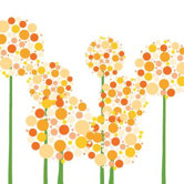 Imagination - Allium Stretched Wall Art
