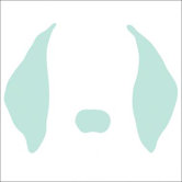 Animal Face - Floppy Ears Stretched Wall Art