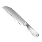 7" Stainless Santoku Knife