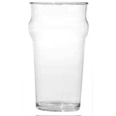 6 Piece Nonic Beer Tumbler Set in Clear