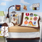 123 Giraffe Baby 14 Piece Crib Nursery Bedding Set