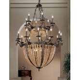 Merlot 27 Light Chandelier