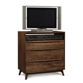 Catalina 3 Drawer Chest and Media Organizer