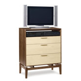 SoHo 3 Drawer Chest with Media Organizer