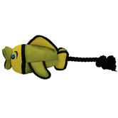 Flying Fish Dog Toy in Green
