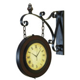 Train Station Wall Clock