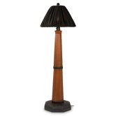 Manhattan Floor Lamp in Cherry Wood