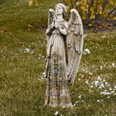 Praying Angel Garden Statue